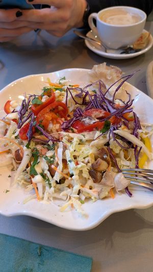 Loaded fries - farmer style at Kozy Eats  in Riga