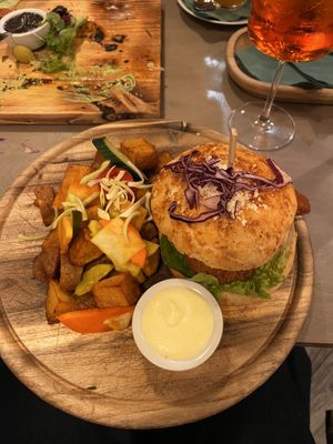 Ceasar Burger  at Kozy Eats  in Riga