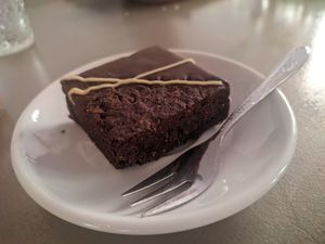 Brownie at Kozy Eats  in Riga