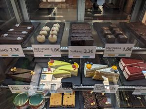 Cakes at Kozy Eats  in Riga