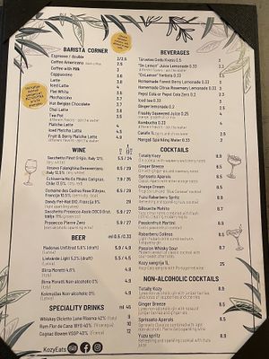   at Kozy Eats  in Riga