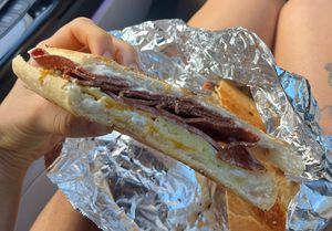 Vegan Breakfast Cuban  at Black Radish Bodega in Tampa