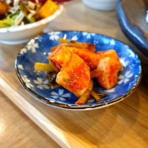 radish at Bab Full Ggot 밥풀꽃 in Seoul