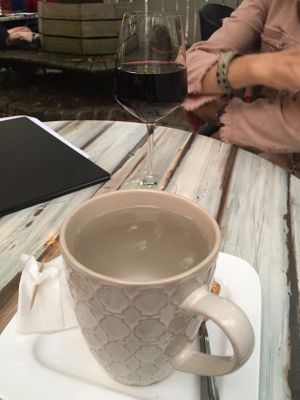 Tea and wine  at Club Manufaktur in Schorndorf