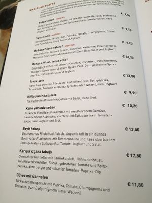 menu  at Club Manufaktur in Schorndorf