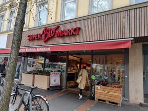 Front at SuperBioMarkt - Nordstrasse in Dusseldorf