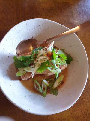 Silken tofu - delish!! at Fook Shing in Kyneton