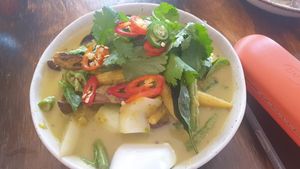 Green curry at Fook Shing in Kyneton