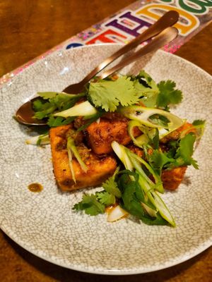 crispy tofu at Fook Shing in Kyneton
