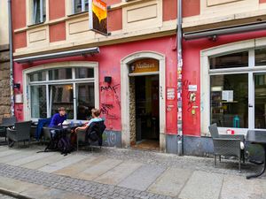 Outside of Alnibras at Ibras in Dresden