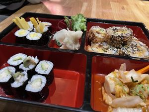 Veggie bento   at Mi-Ka-Do in Dresden