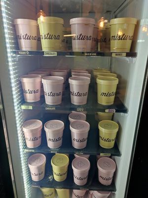 They have take away at Mistura - Goya in Madrid