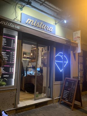  view from the street  at Mistura - Augusto Figueroa in Madrid