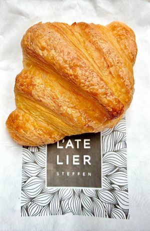 Croissant  at Le Quai Steffen in Luxembourg City