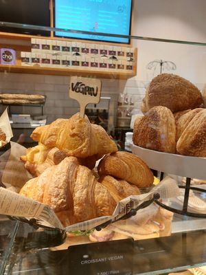 Croissant at Le Quai Steffen in Luxembourg City