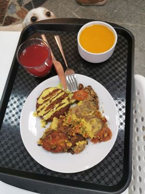 pet friendly!  at Nova Stolova in Minsk