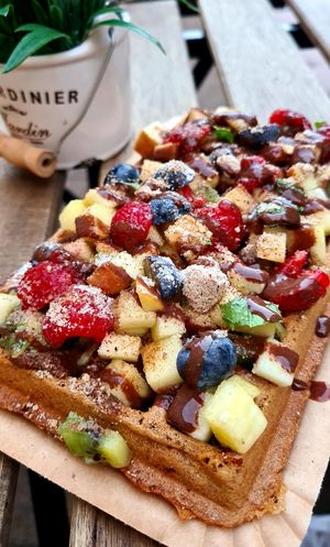 Waffle at Świadomość in Sopot