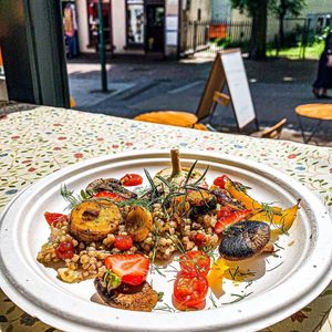 Vege lunch at Świadomość in Sopot