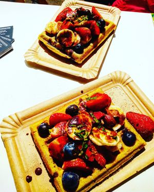 Gofry bezglutenowe at Świadomość in Sopot