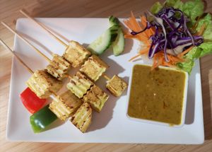 Tofu Satay Set at Healthy Thai in East Victoria Park