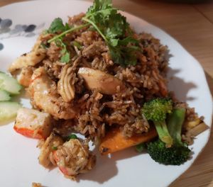Tom Yum Fried Rice at Healthy Thai in East Victoria Park