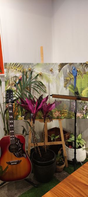 Lovely decor in the restaurant at Healthy Thai in East Victoria Park