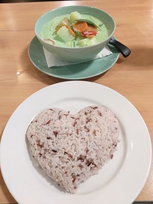 Thai Green Curry at Healthy Thai in East Victoria Park