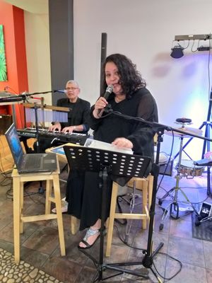 Klassworks Duo entertain on Friday nights at Healthy Thai in East Victoria Park