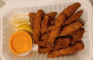 Mushroom calamari at The King's Feet in Berkeley