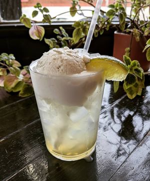 Key Lime Pie Italian Soda at The King's Feet in Berkeley