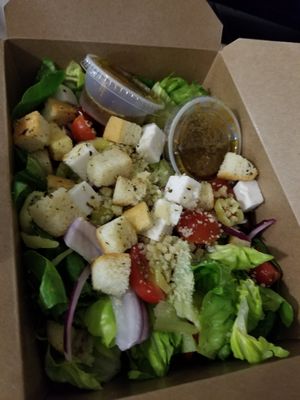 Salad at The King's Feet in Berkeley