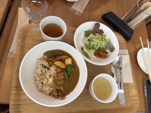 Vege curry  at Sweet Market in Akita