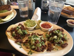 Beyond Vegan Steak Tacos at Gloria's Corner Cafe in Moab