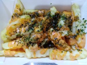 Spicy mayo fries at SoFood 尚素 in Northeast Singapore