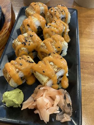 Spicy Mayo maki roll  at SoFood 尚素 in Northeast Singapore