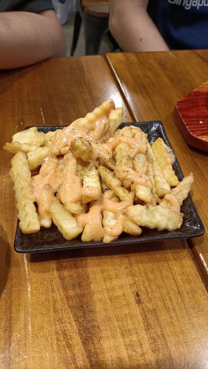Spicy mayo fries at SoFood 尚素 in Northeast Singapore