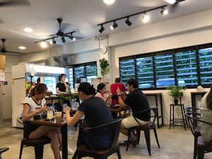 Shop interior  at SoFood 尚素 in Northeast Singapore