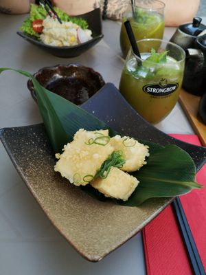 Agedashi Tofu at Miyako Ramen in Linz