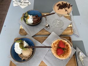 Vegan desserts  at Taverne Charmant in Gronsveld