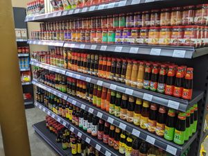 More Lee Kum Kee cooking sauces and vinegars.  at Emacity in Glasgow