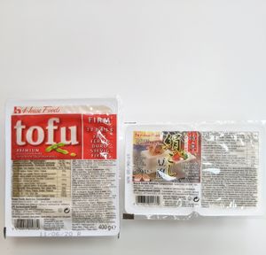 Some of the tofu options at Emacity in Glasgow