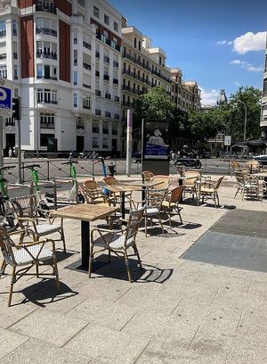 Terrace at Celicioso Retiro in Madrid
