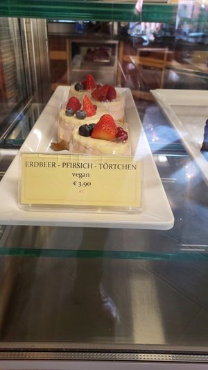 Vegan, obwohl C bei Allergen vermerkt wurde, habe extra nachgefragt at Waldcafe Kern-Riegler in Bad Sauerbrunn