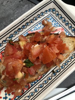 Bruchetta  at PURiNO in Moenchengladbach