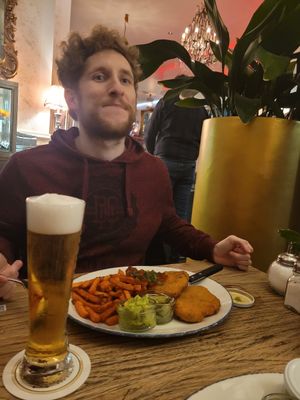 typical german guy in his natural habitat at Schwan in Neuss