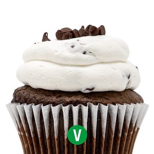 Vegan Chocolate With Chocolate Chip Mousse Cupcake at Patty's Cakes and Desserts in Fullerton