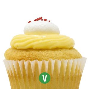 Vegan Strawberry Blonde Cupcake at Patty's Cakes and Desserts in Fullerton