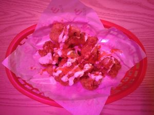 Nug Life (Cauliflower nuggets drizzled with Korean chili glaze and house-made yoghurt) at Big Dill in Hong Kong Island