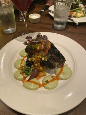 Black Bean Tempeh - great flavors and the tempeh taste wasn’t overpowering as that can be a turn off for some.  at Wild Sage in Spokane