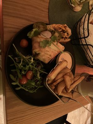 Burrito at Pivstro in Plzen